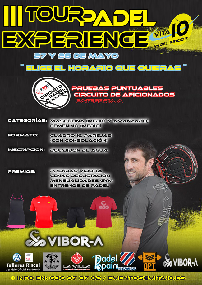 TOUR PADEL EXPERIENCE III